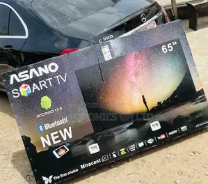 Reliable (Black) Asano Led Smart UHD 65 Inch Bluetooth