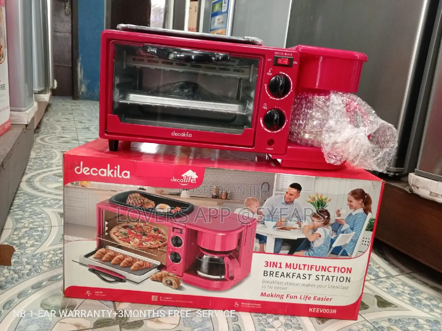 3in1 Multifunction Decakila Breakfast Station Breakfast