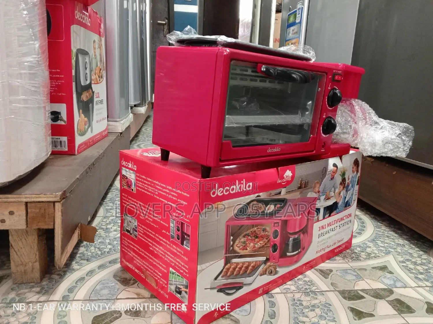 Decakila Breakfast Station 3in1 Multifunction Quality