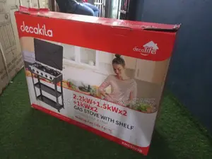 Decakila 2.2kw +1.5kwx2 Gas 5 Stove