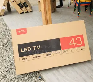 43 Inch Digital Satellite TCL D3200 (Black) Essential Tv 