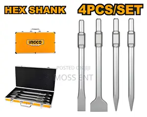 Ingco Hex Chisel 4pcs Set - DBC