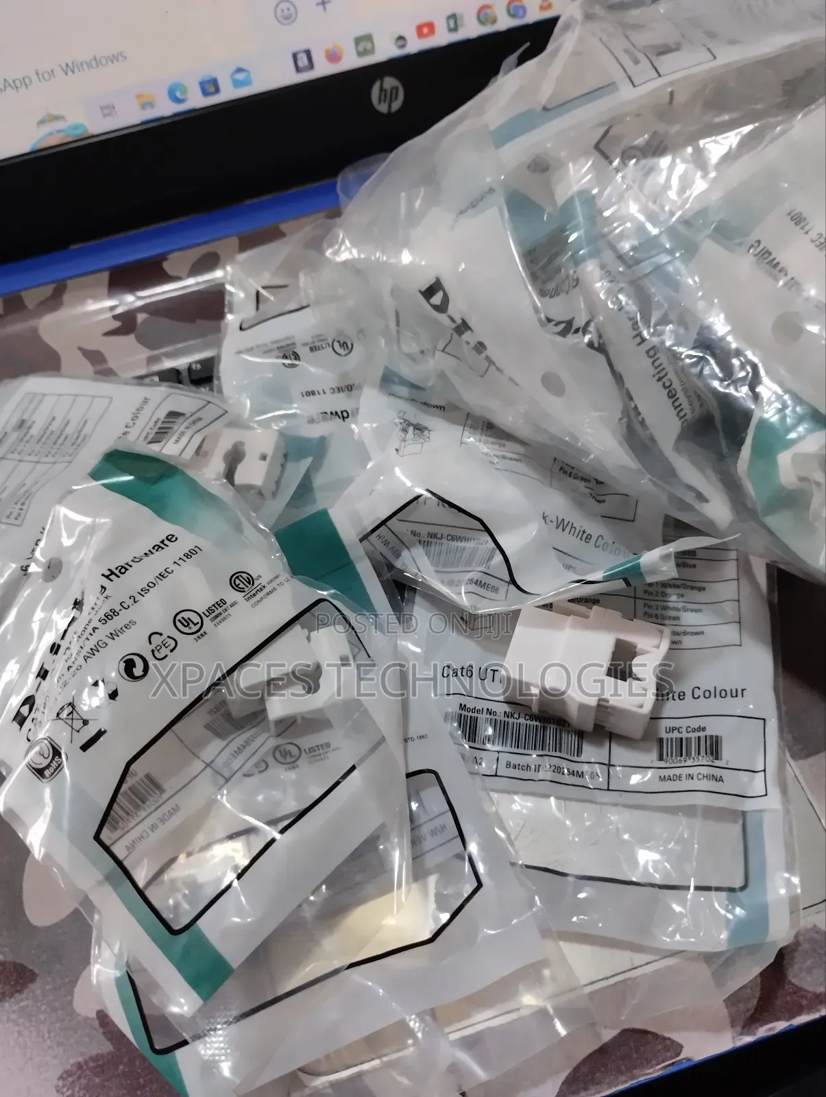 Dlink Cat6 Rj45 Keystone Jack