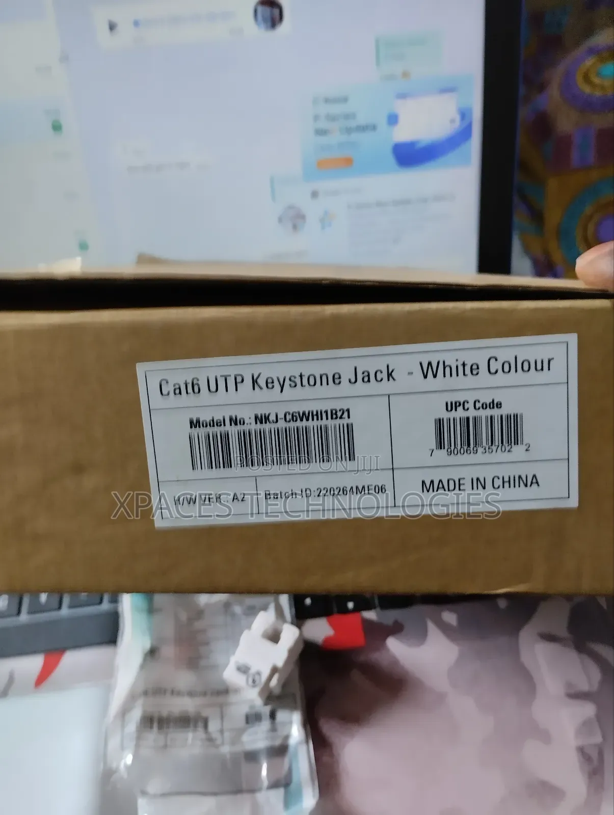 Dlink Cat6 Rj45 Keystone Jack