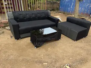 Black Fabric 3 in One Set