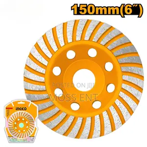 Diamond Cup Wheels 6" Wet - Cgw011501