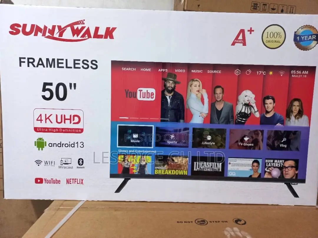 Quality in Other//Sunny Walk 50” Android FHD Tv
