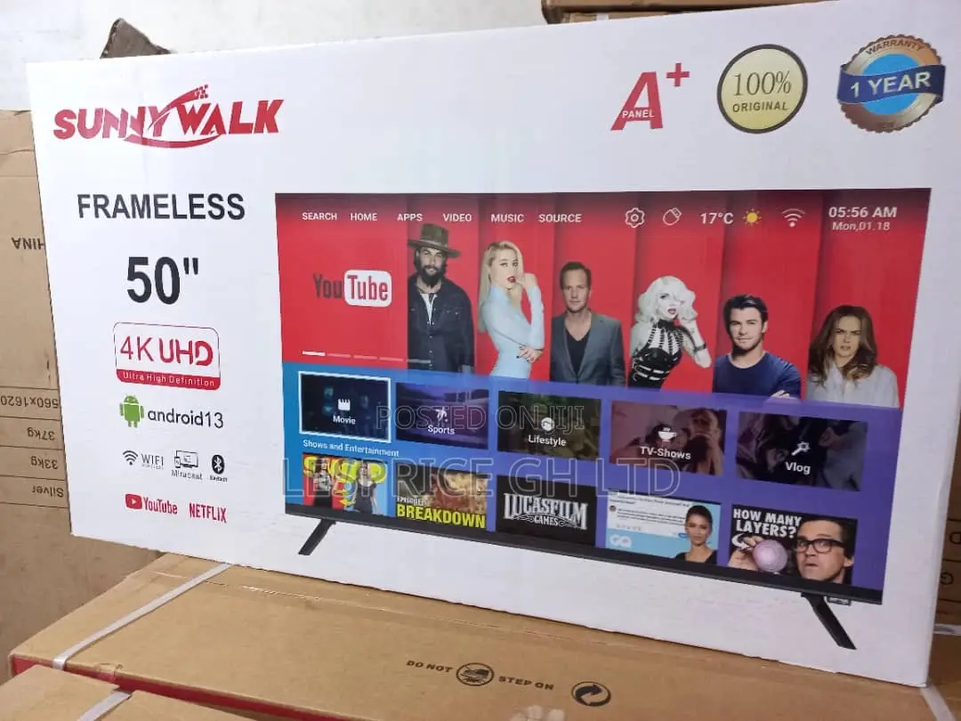 Quality in Other//Sunny Walk 50” Android FHD Tv