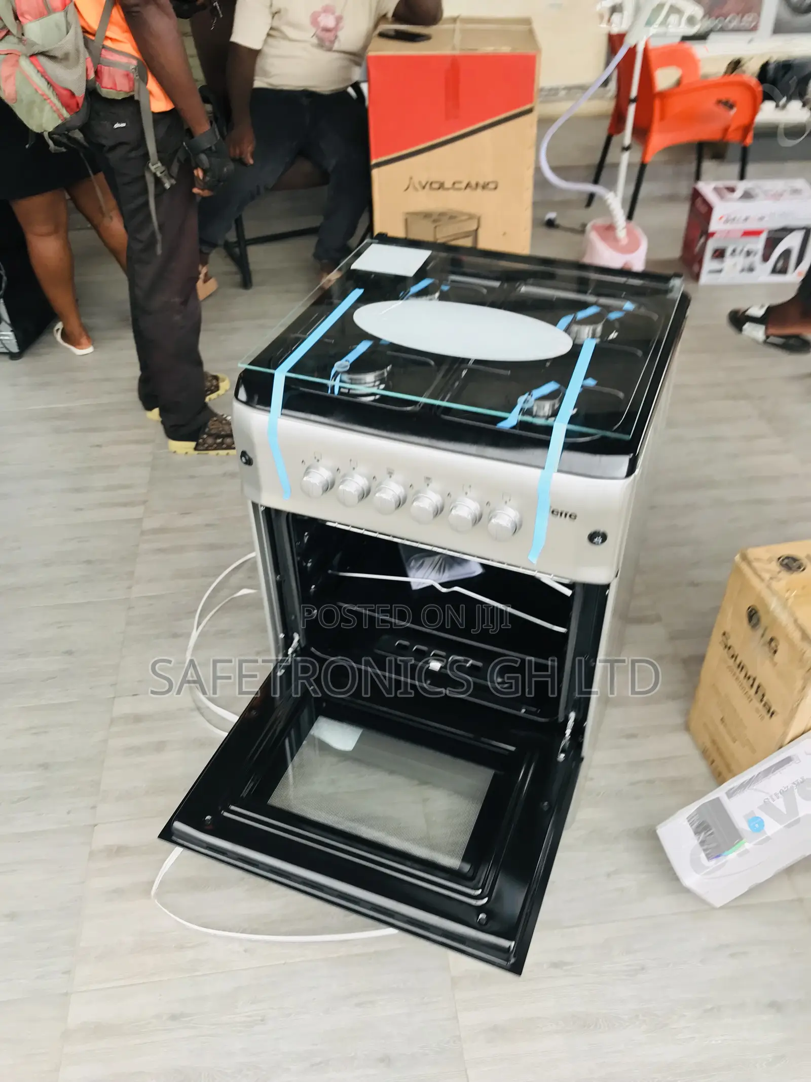 Ferre 50by60 Oven/Grill (Gray) 4 Gas Burner Durable 