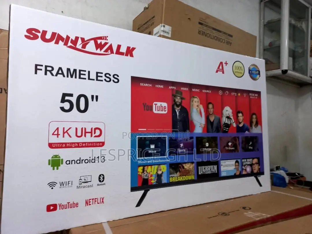 Uhd Sunny Walk 50” Android Smart Tv
