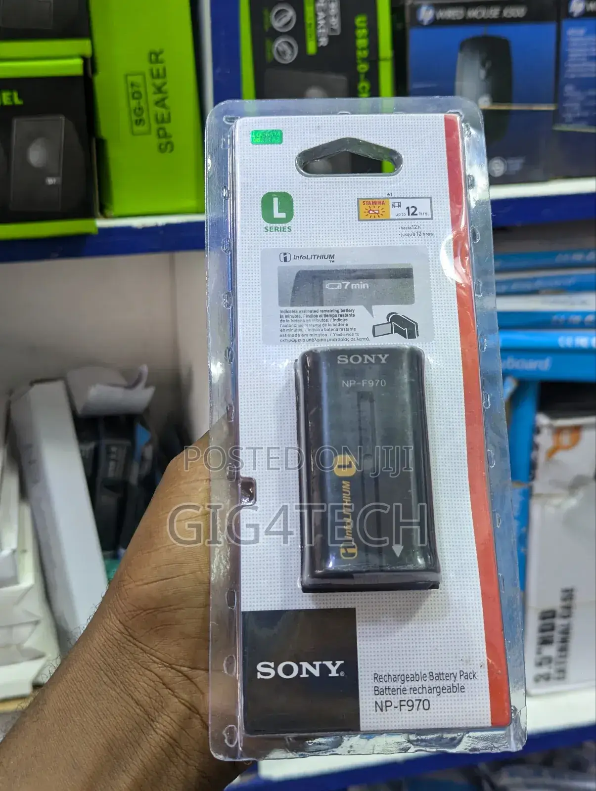 Sony Np-F970 L-Series Rechargeable Lithium Battery Pack