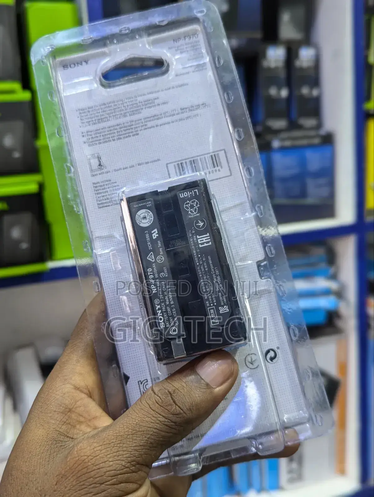 Sony Np-F970 L-Series Rechargeable Lithium Battery Pack