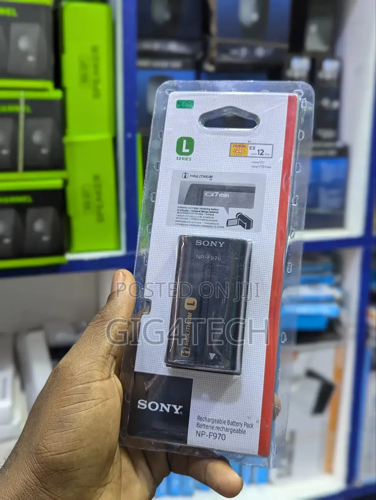 Sony Np-F970 L-Series Rechargeable Lithium Battery Pack