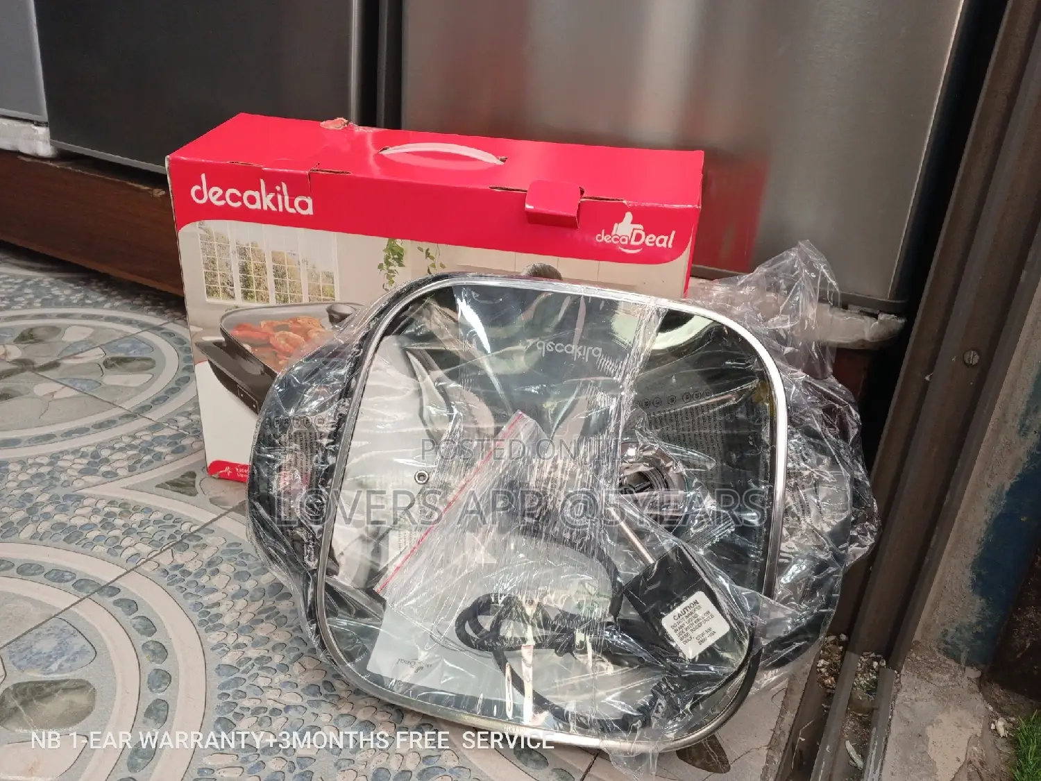 Decakila Electric Skillet Electric Skillet 1500W