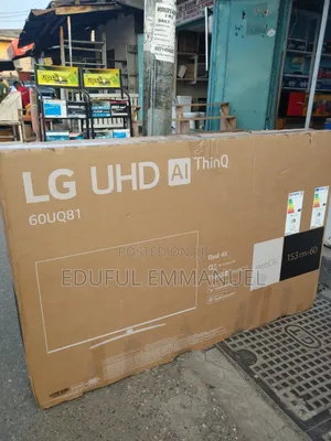 LG 60" Uhd Smart Uq81 Ai Thinq Alexa Apple Airplay