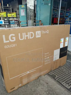 LG 60" Uhd Smart Uq81 Ai Thinq Alexa Apple Airplay