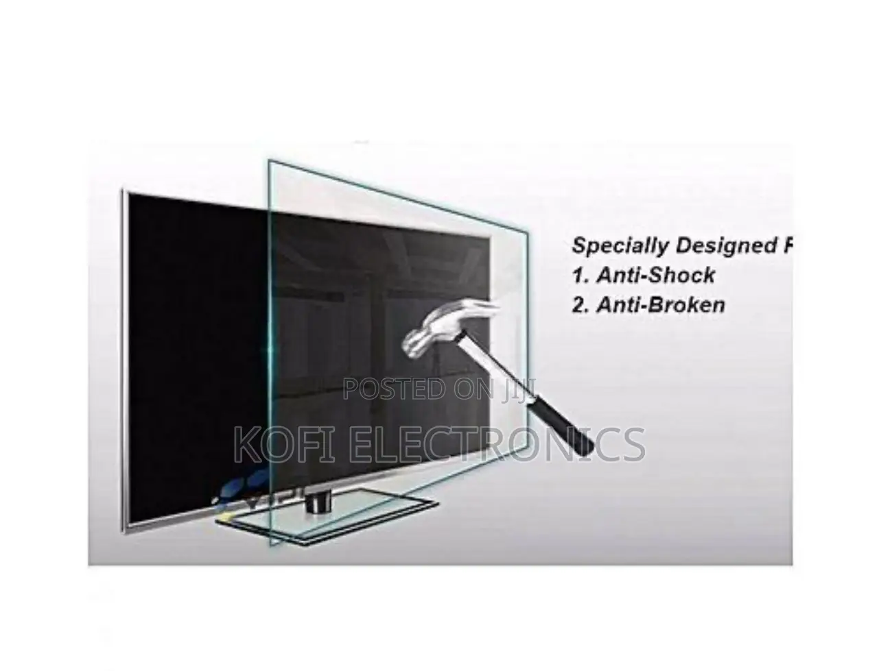 Anti-Finger Print 55 Inches TV Screen Protector
