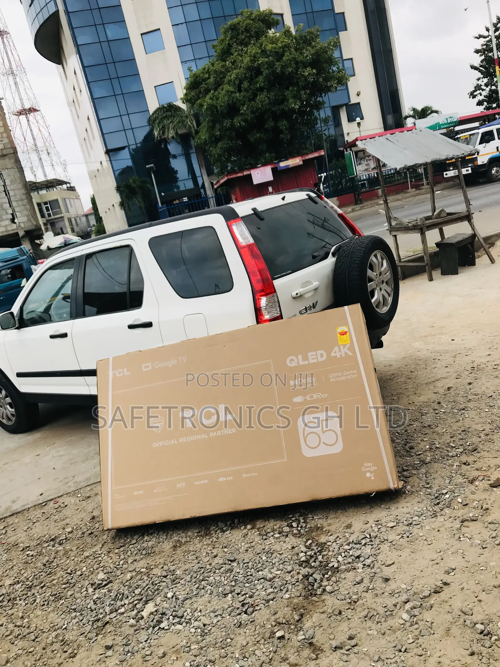 Sealed New (Black) 65 Inch Smart Qled C645 TCL Tv