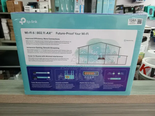 Tp-Link Ax1500 Next Gen Wi-Fi 6 Router Archer Ax10 3