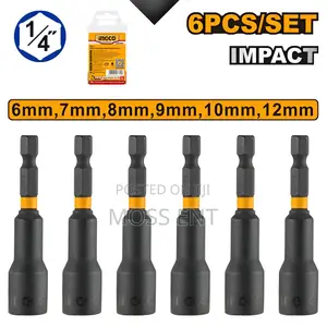 6 PCS Impact Magnetic Nut Set - Amn65061