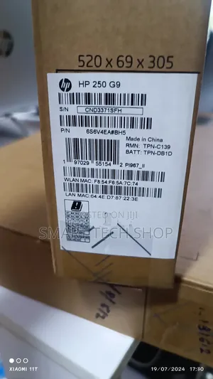 New Laptop HP 250 G8 16GB Intel Core I7 SSD 512GB