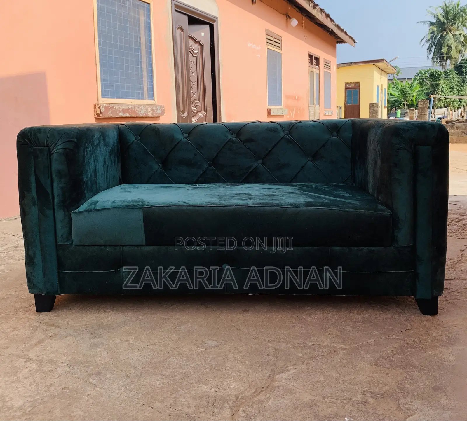 Sofa/Chair 2in1 Dark Green