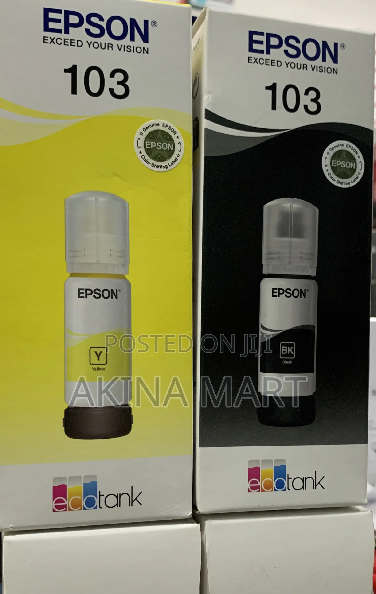 103 Epson Original Ink Full Set 4 Set 103 Ink