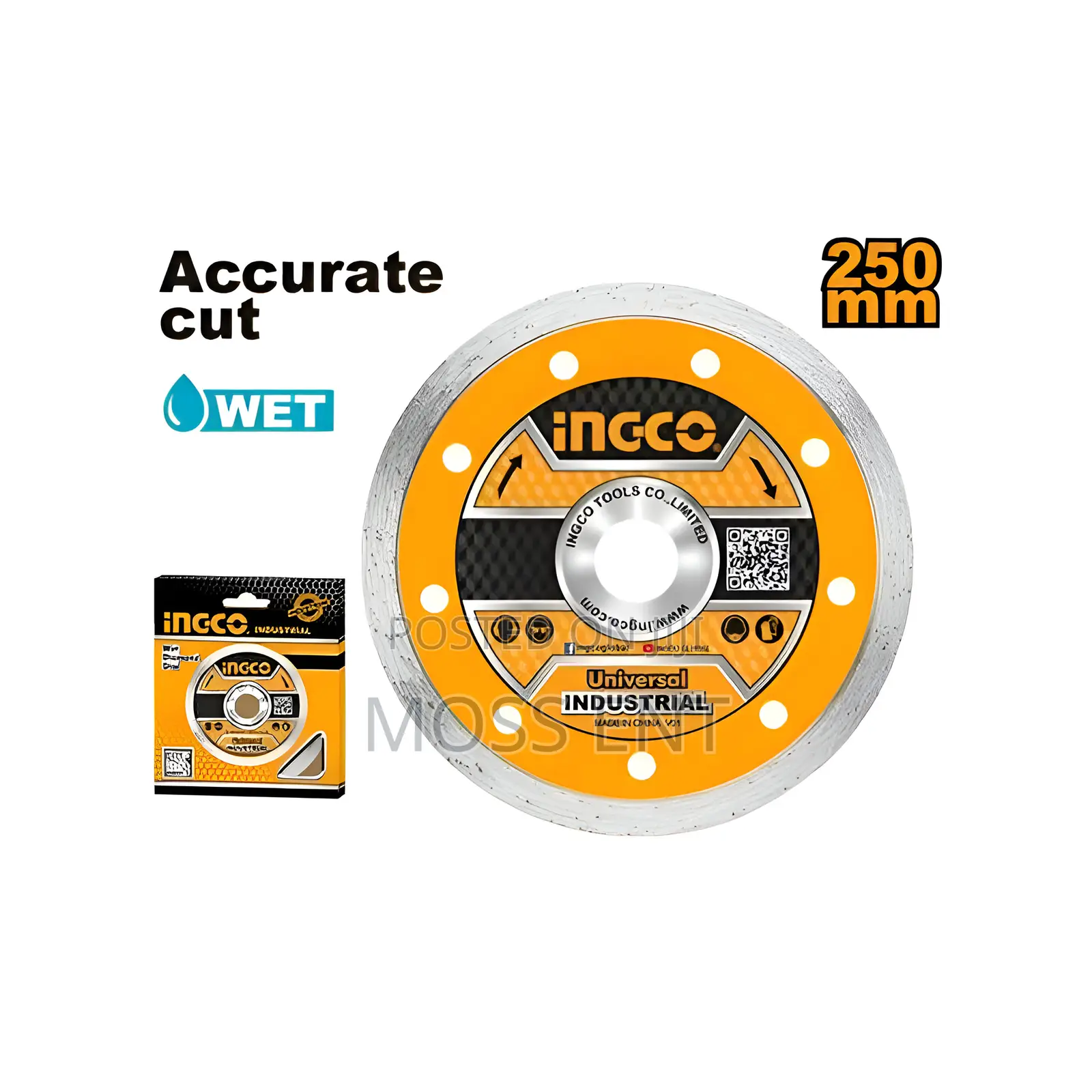 Ingco Wet Diamond Disc 8" for Ptc8001 - Dmd022002