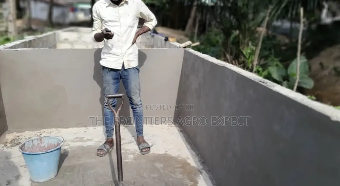 Concrete Pond For Catfish And Tilapia
