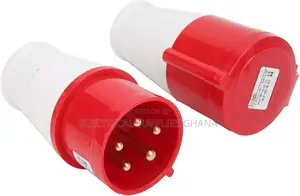 3 Phase Industrial Plug Socket 4-Pin / 5-Pin