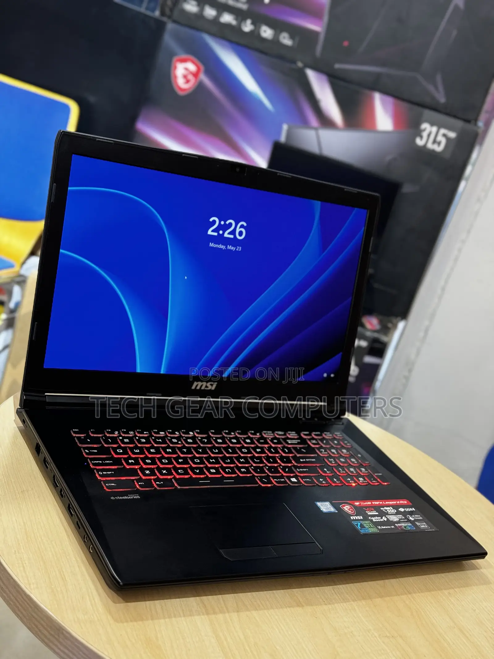 Laptop MSI GP72 7REX Leopard Pro 16GB Intel Core i7 SSD 512GB