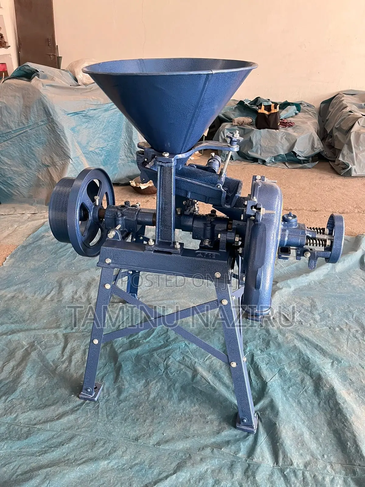 Corn Mill Machine With 15hp Motor and Accessories