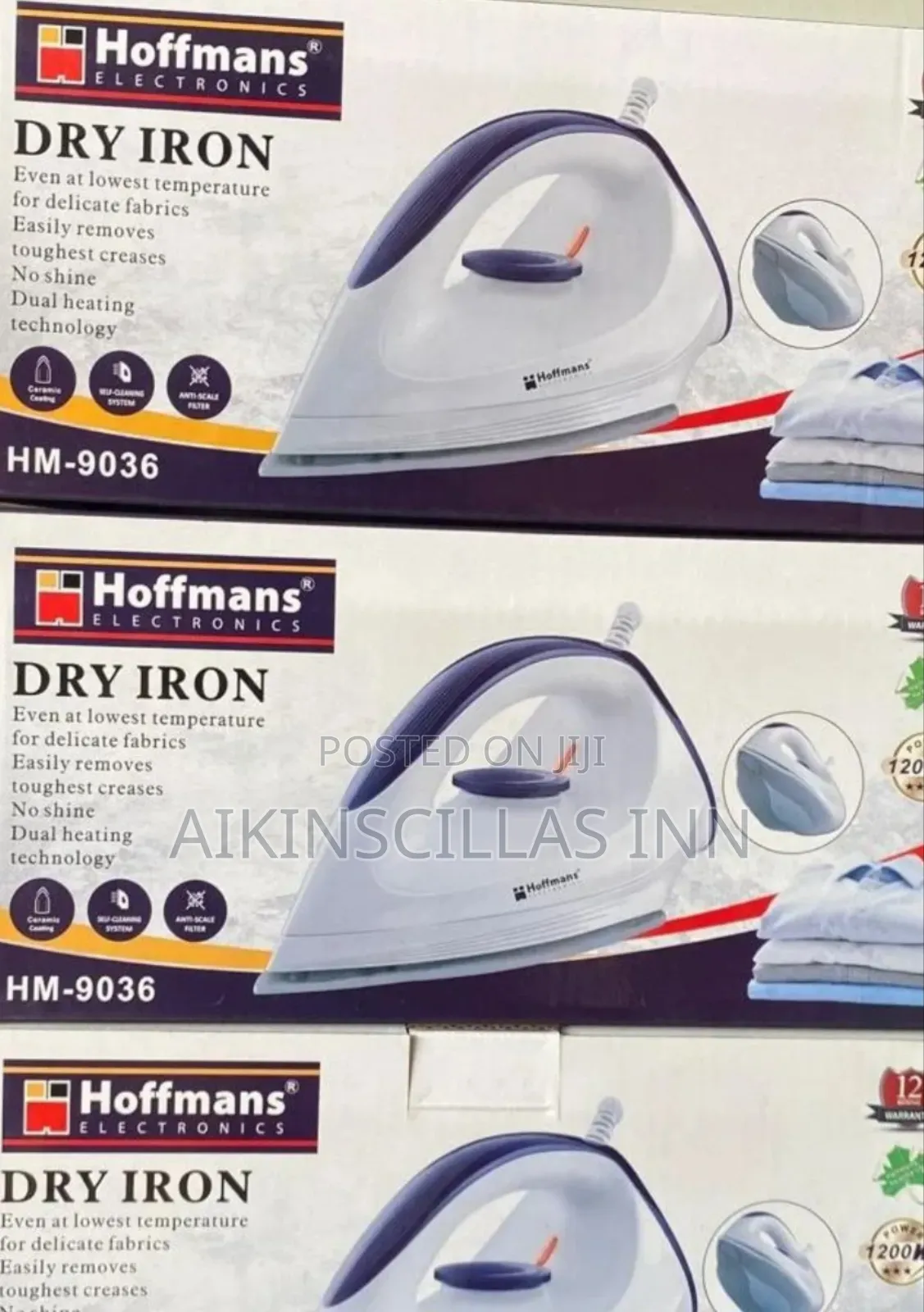 Hoffmans Electric Dry Iron