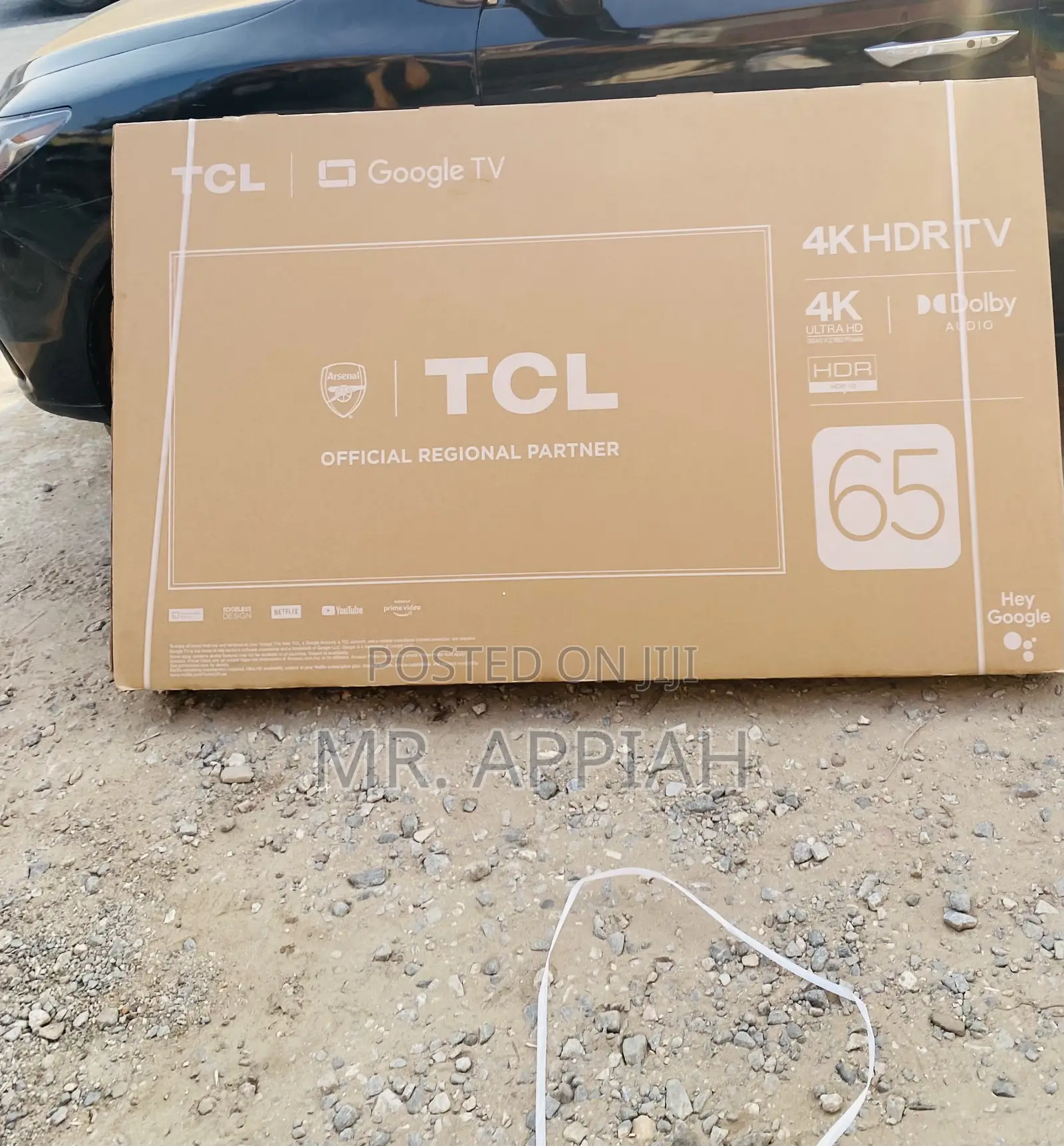 (65p635)Lovely Designed TCL 65” HDR Smart Google Tv.