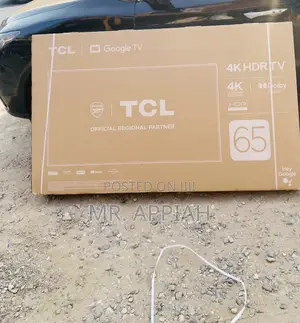 (65p635)Lovely Designed TCL 65” HDR Smart Google Tv.