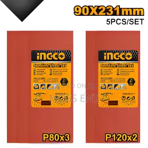 Sanding Sheet Set 5pcs 90x231mm # Akfs240101-1