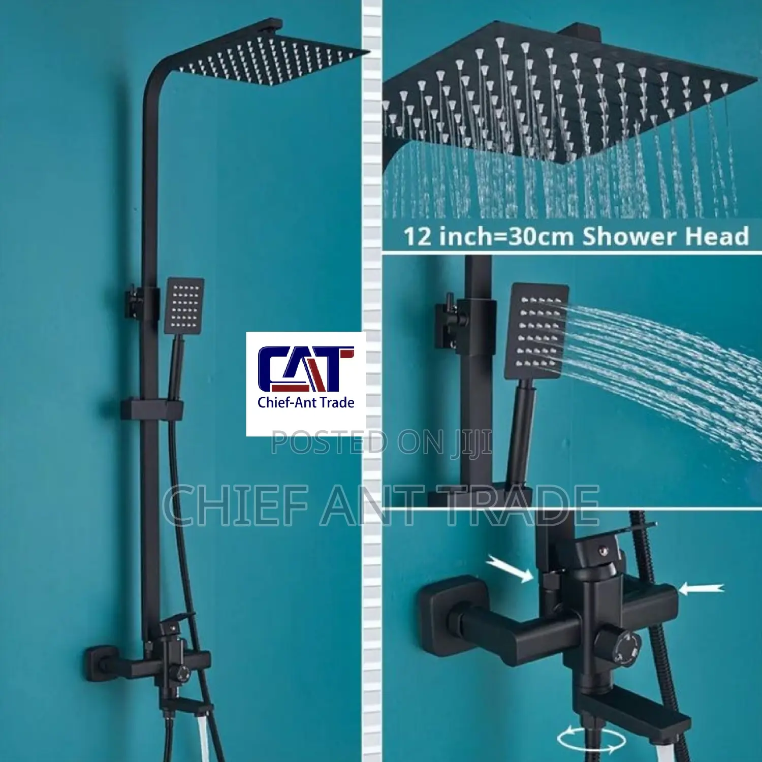 Hot Cold Shower. 3 Flow. 