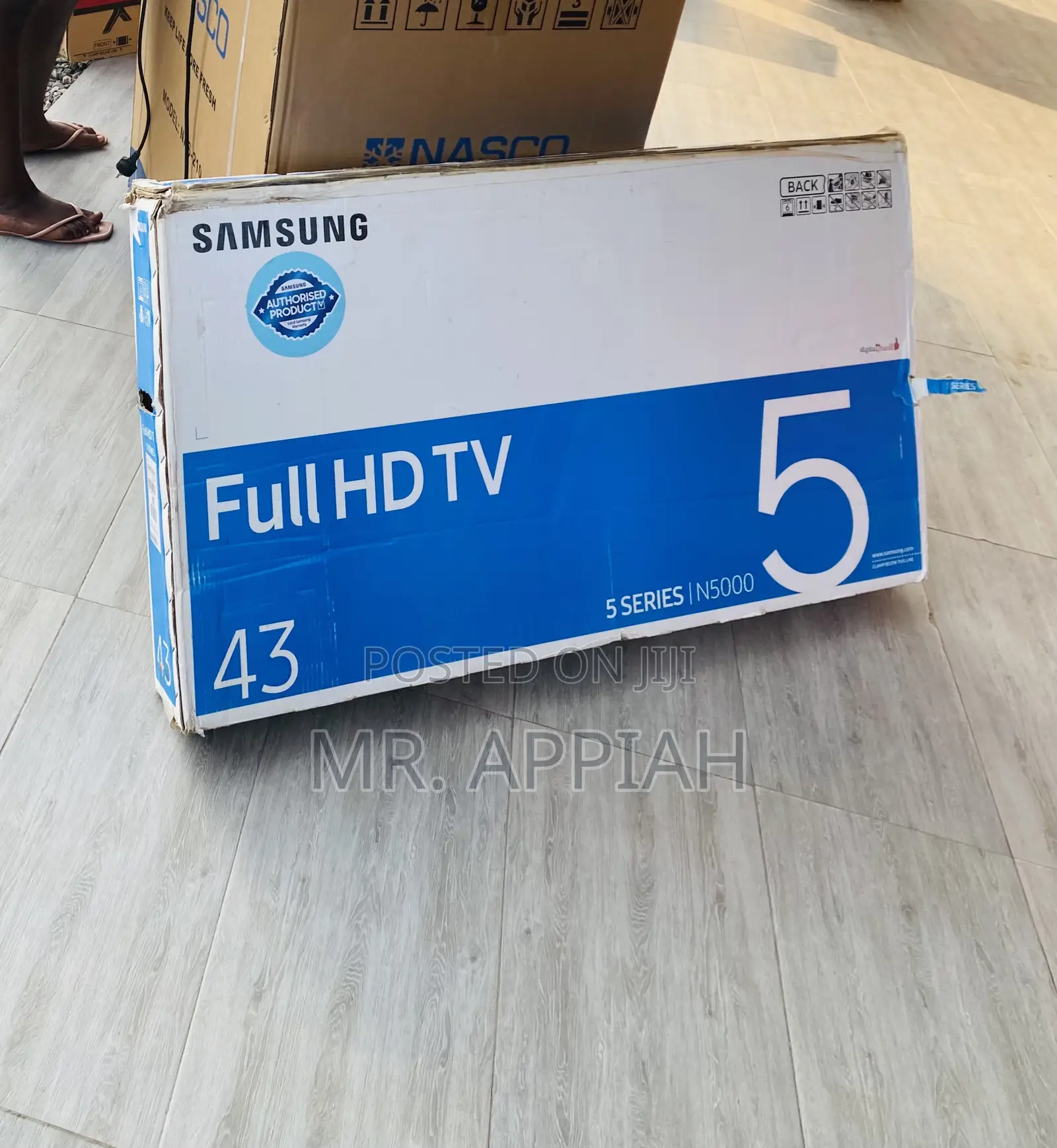 Classic Design Samsung 43 Inch Flat Full HD Tv(43N5000)