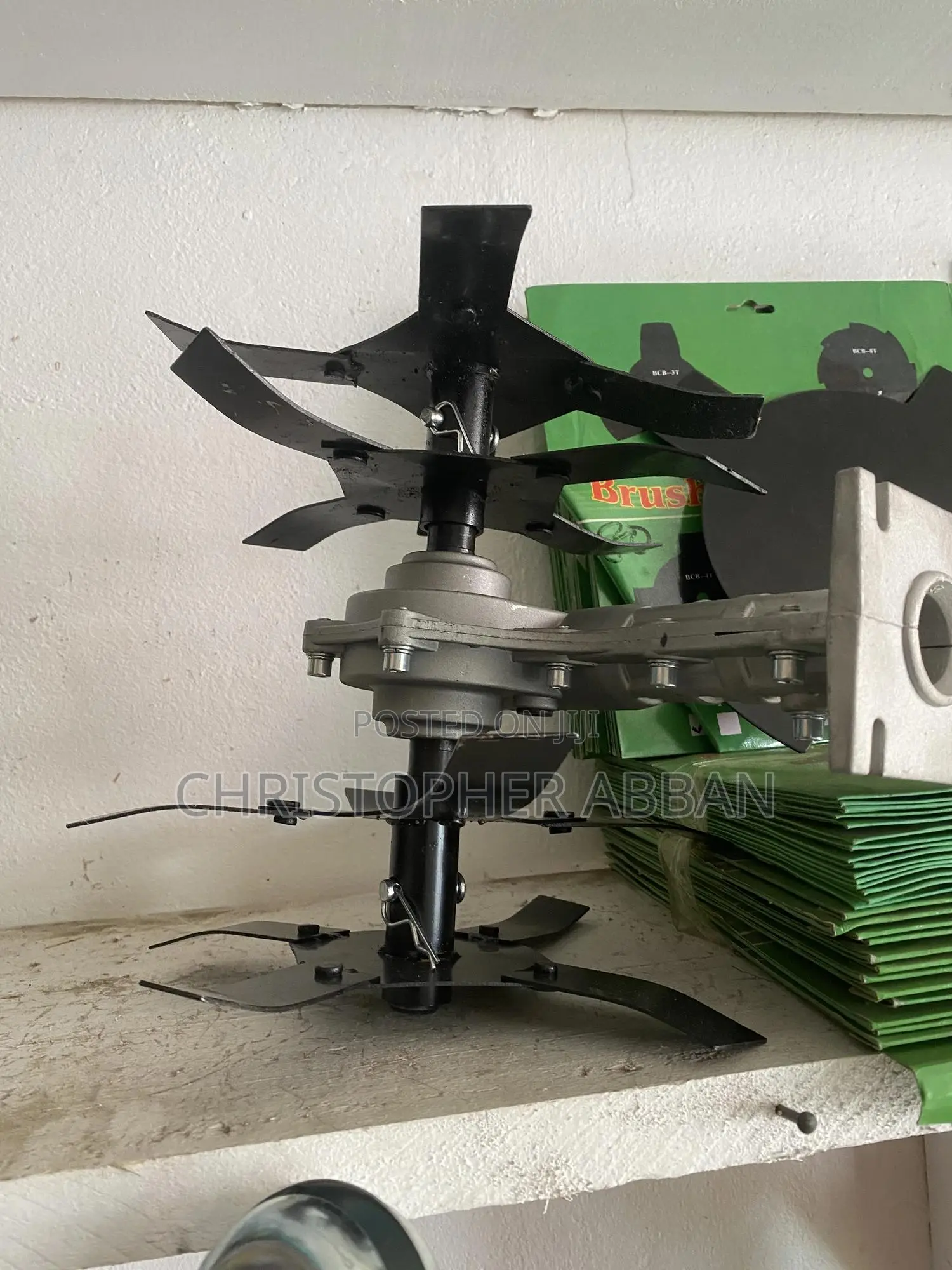 Brush Cutter Tiller Attachment