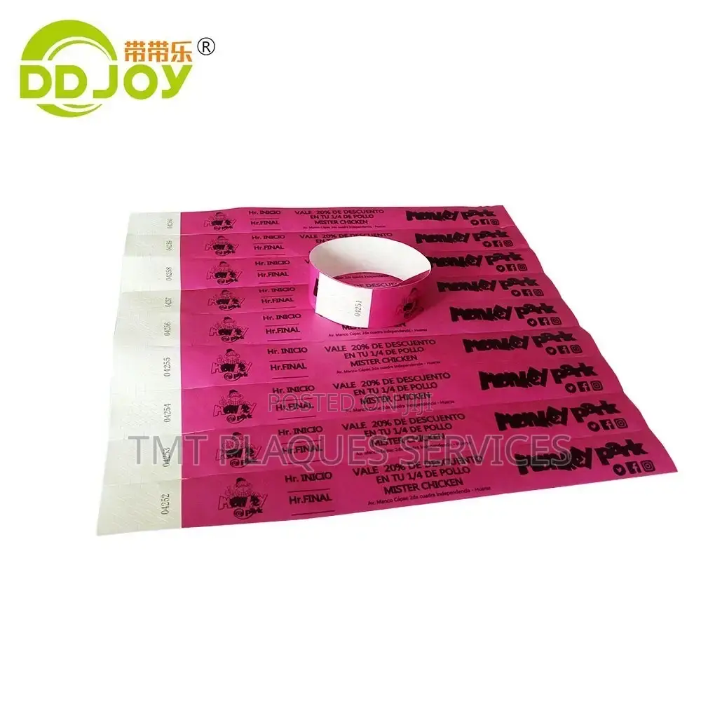 Tyvek Wristband Tickets for Your Events