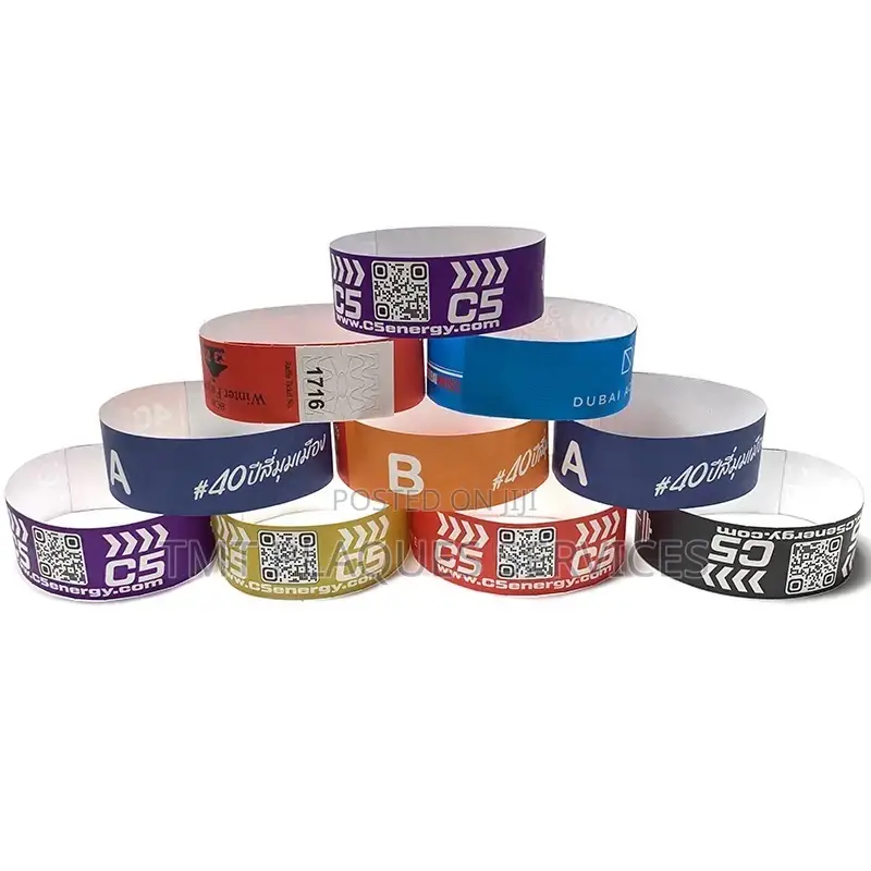 Tyvek Wristband Tickets for Your Events
