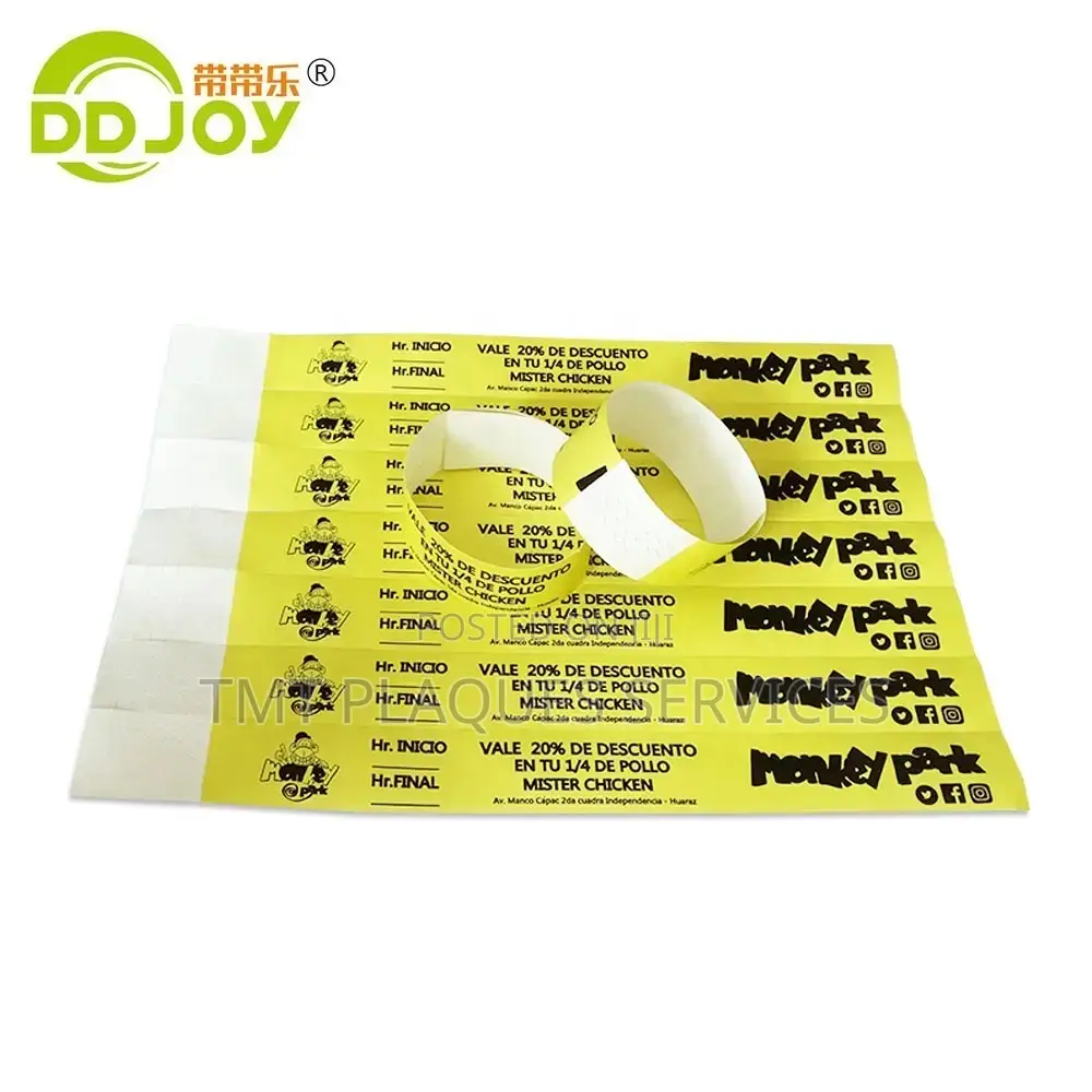 Tyvek Wristband Tickets for Your Events