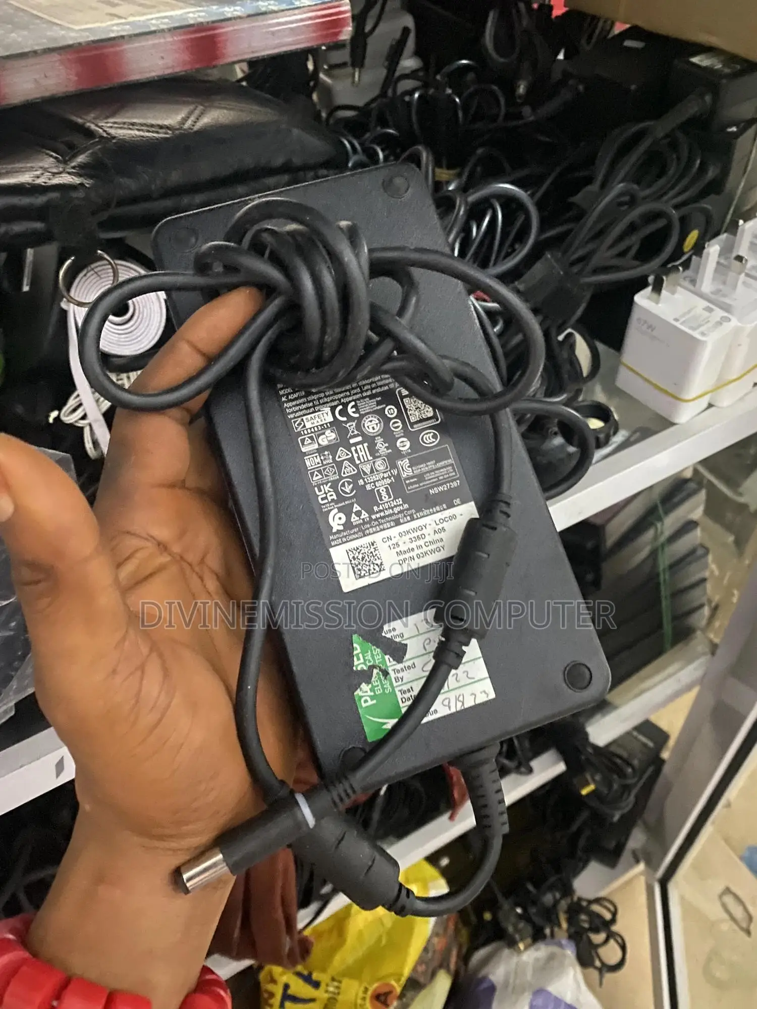 Original Dell Big Pin 19.5v~12.3A/ 240w for Alienware Machin