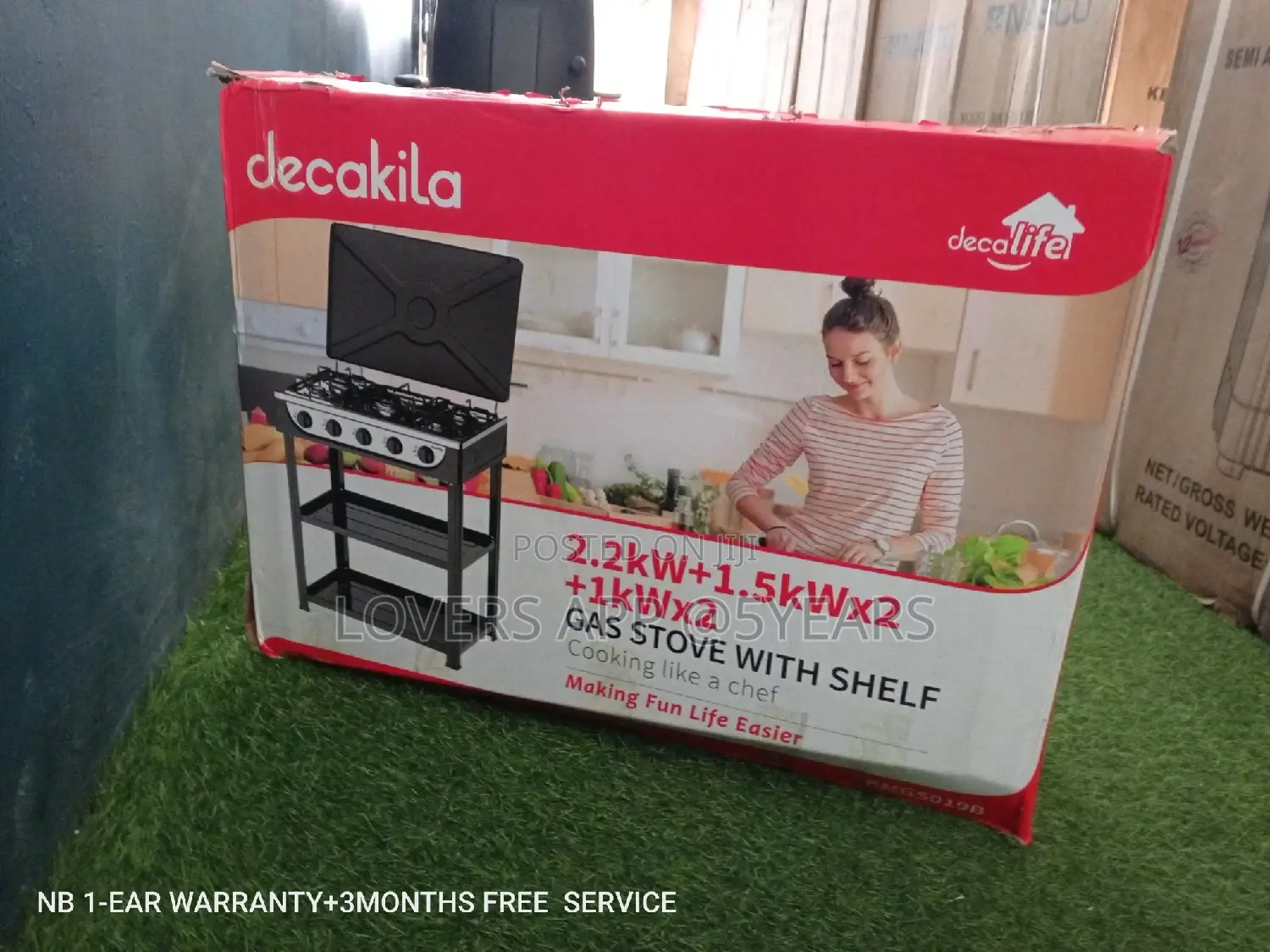 Decakila Gas Stove Gas Stove