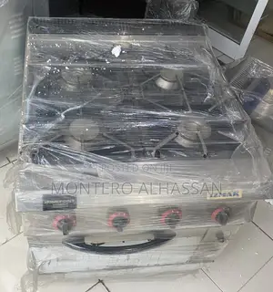 Commercial 4 Gas Burner With Oven