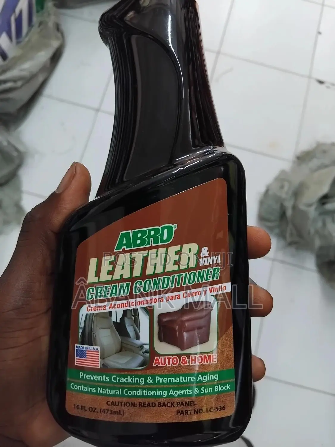 Car and Home Leather Cleaner