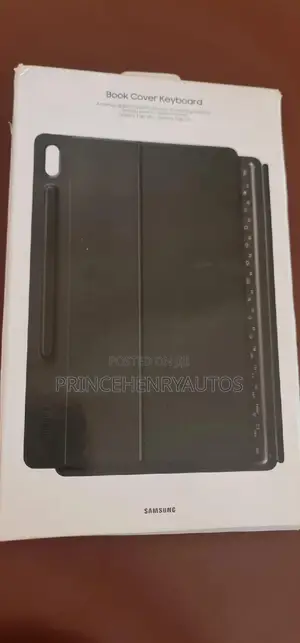 Samsung Tab S7+/ S8 + Book Cover Keyboard - EF-DT970UBEGUJ