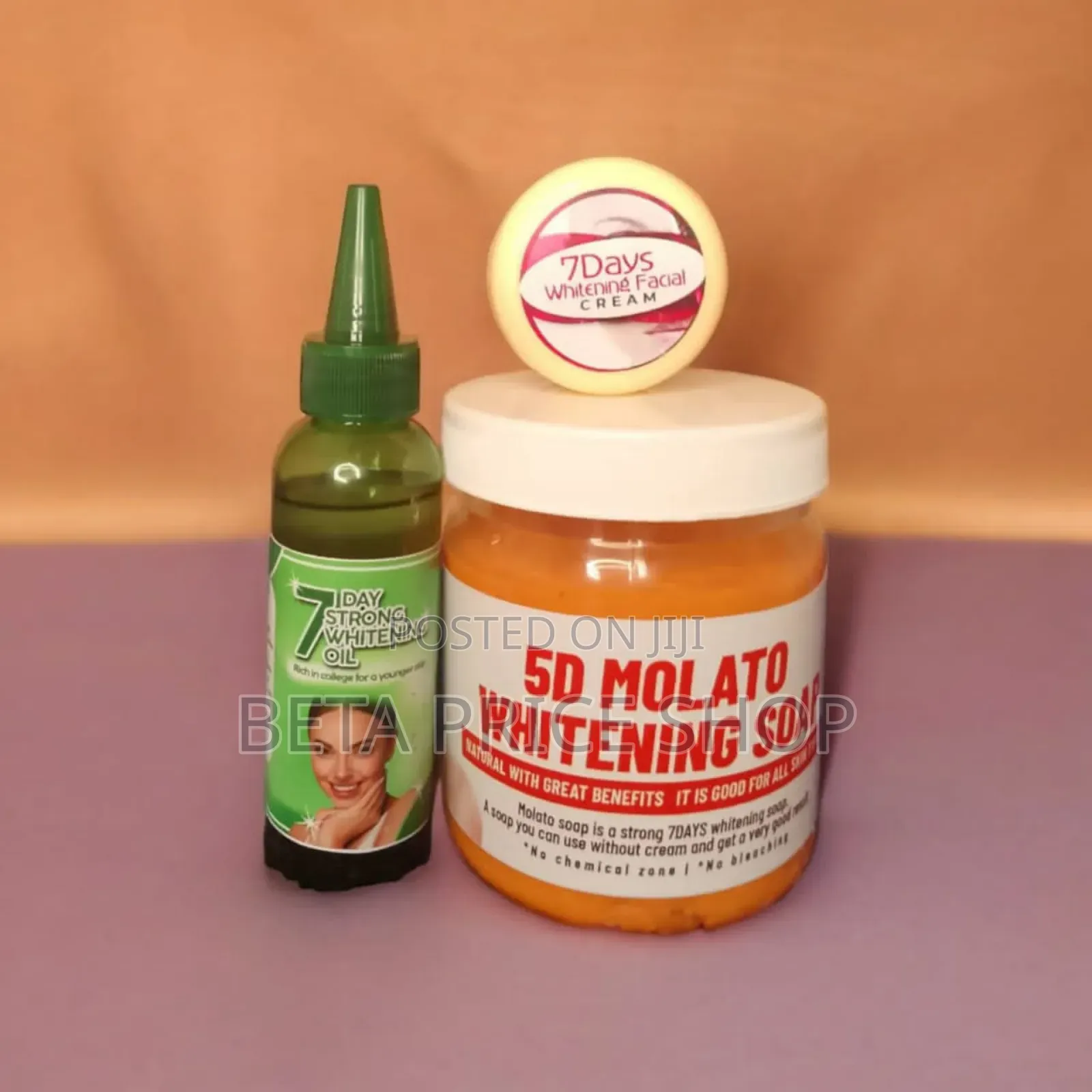 5D Molato and Face Cream PLUS Whitening Oil(Gm53810)