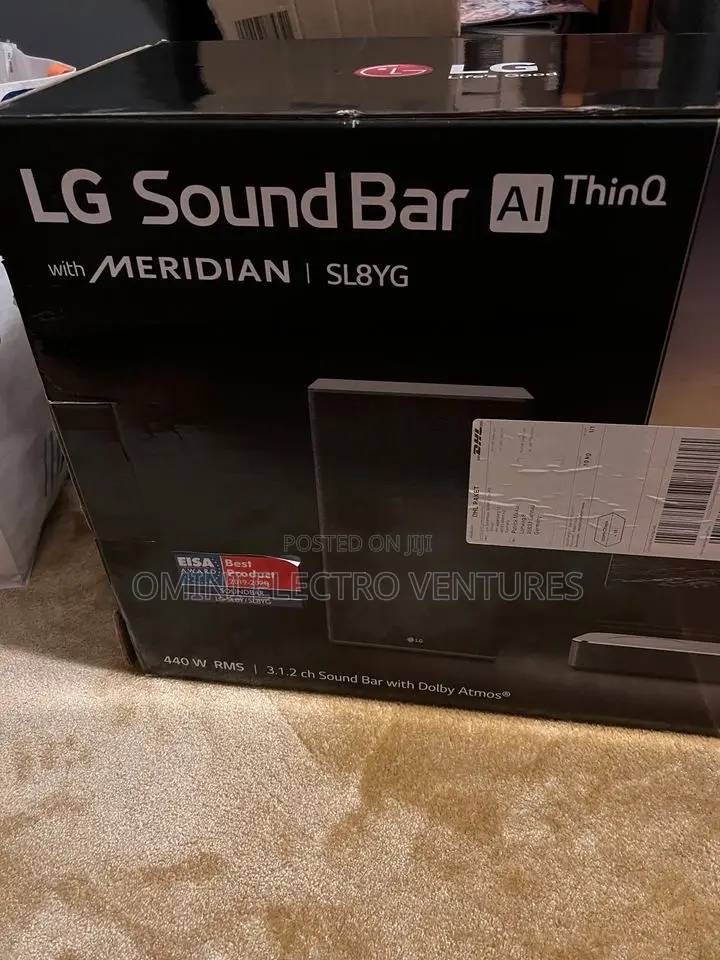 Brand New Lg Meridian Sound Bar( Al Thinq)