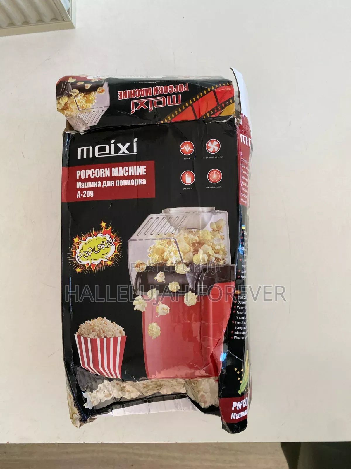 Mini Popcorn Machine